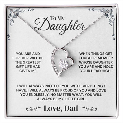To My Daughter - You’re My Incredible Girl - Necklace