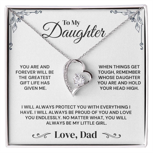 To My Daughter - You’re My Incredible Girl - Necklace