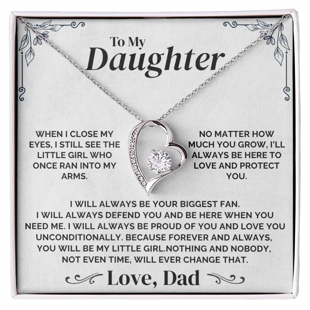 To My Daughter - Nostalgic Dad - Necklace