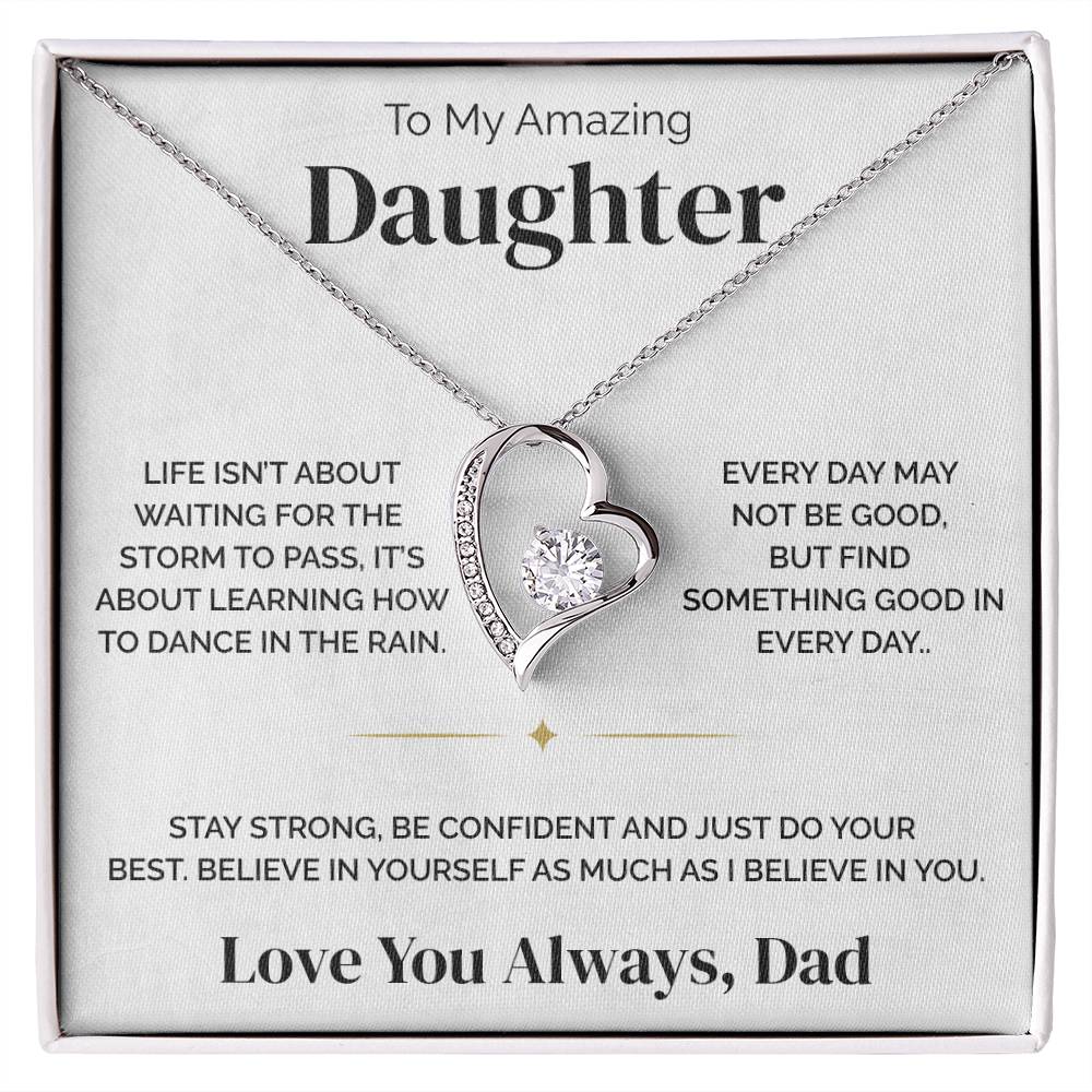 To My Daughter - Dance In The Rain - Necklace