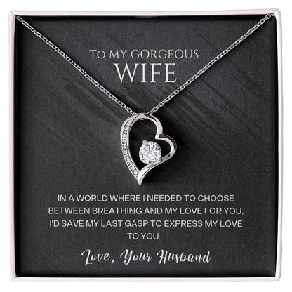 To My Wife - My Love For You - Necklace