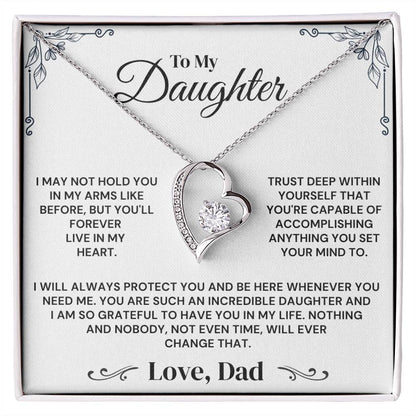 To My Daughter - Lift Your Head High - Necklace