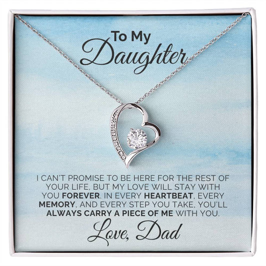 To My Daughter - Forever Love - Necklace