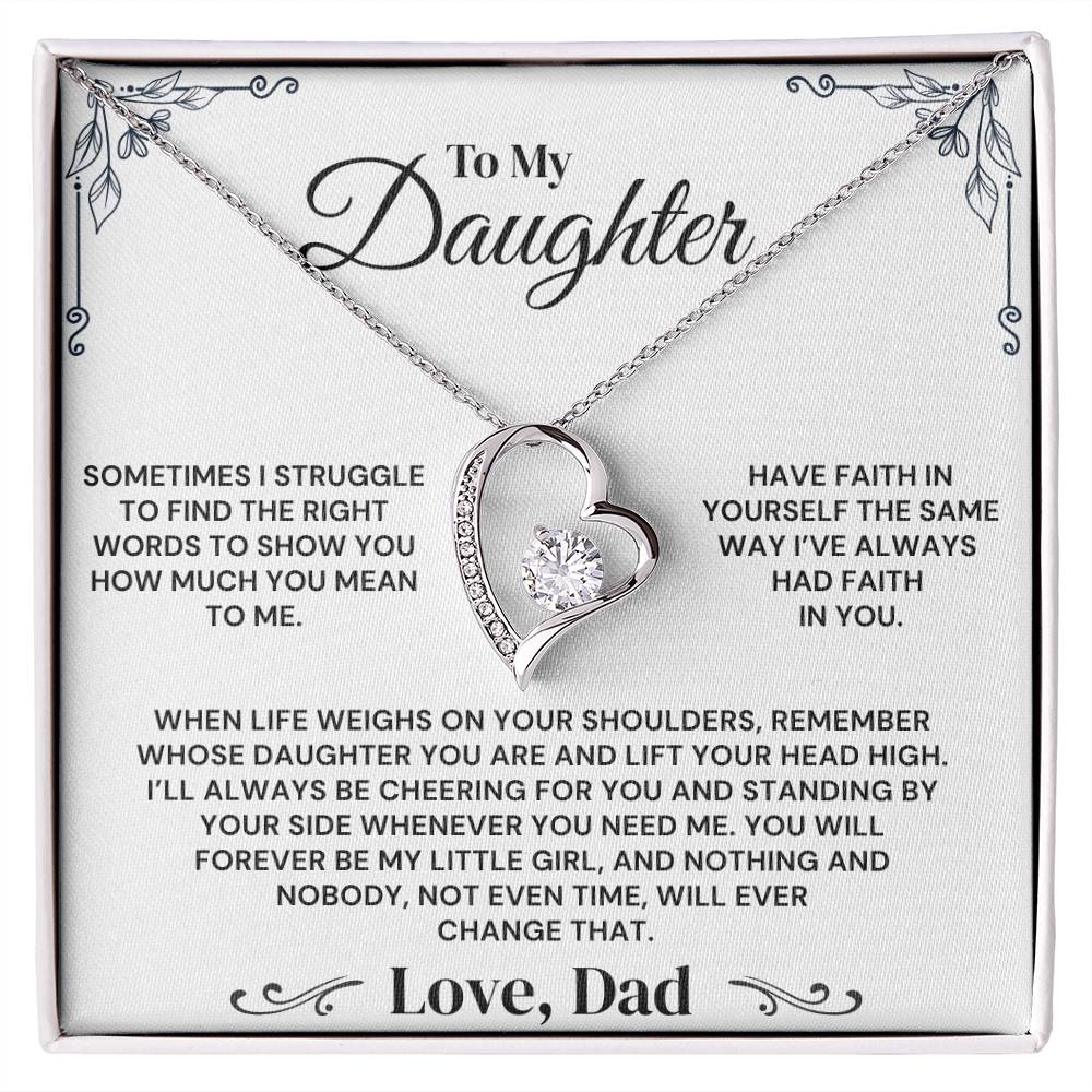 To My Daughter - My Heart’s Promise - Necklace