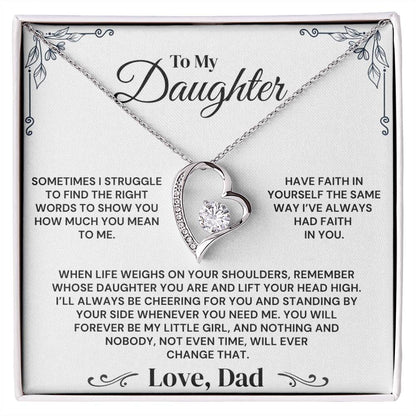 To My Daughter - My Heart’s Promise - Necklace