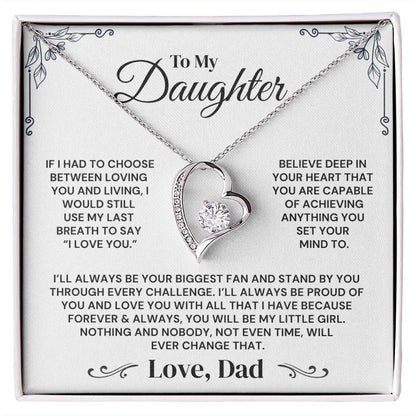 To My Daughter - My Greatest Gift - Necklace