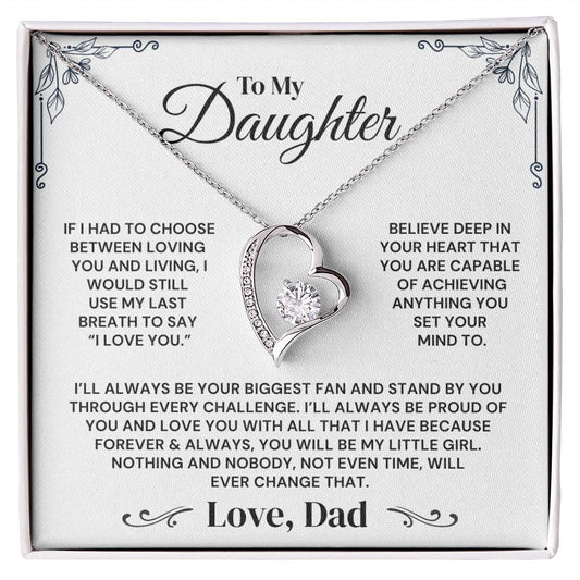To My Daughter - My Greatest Gift - Necklace