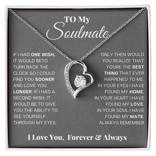 To My Soulmate - You're The Best Thing - Necklace