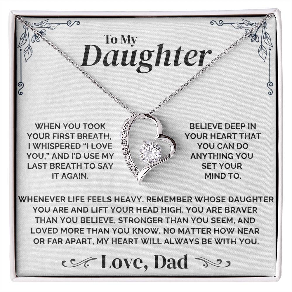 To My Daughter - Forever With You - Necklace