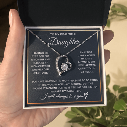 To My Daughter - My Proudest Moment - Necklace
