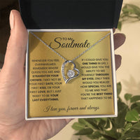 To My Soulmate - Straighten Your Crown - Necklace