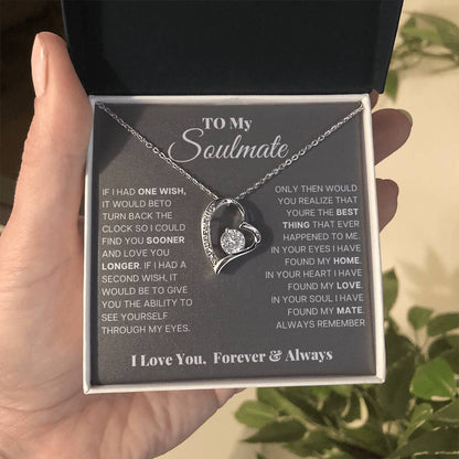 To My Soulmate - You're The Best Thing - Necklace