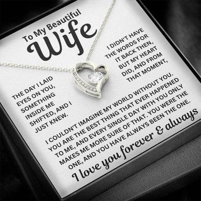 To My Wife - You Were Always The One - Necklace