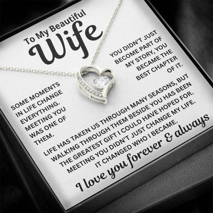 To My Wife – The Best Chapter Of My Life – Necklace