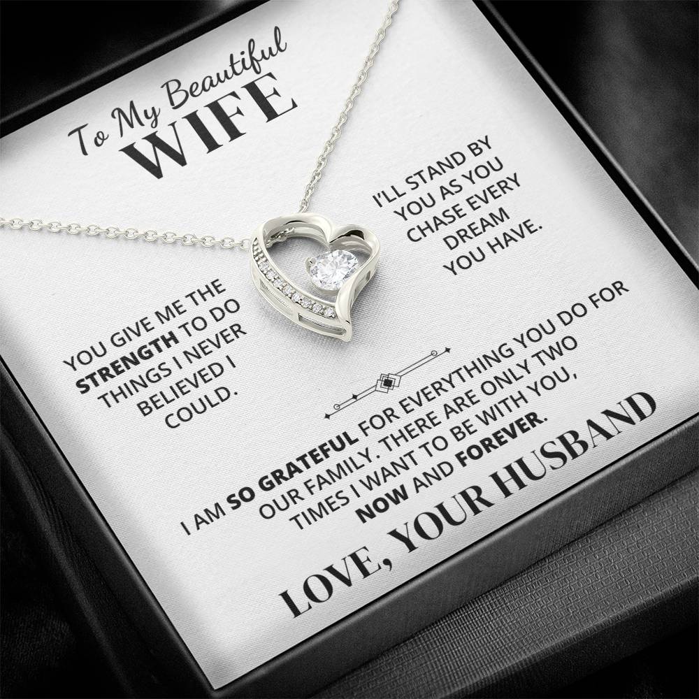 To My Wife – By Your Side – Necklace