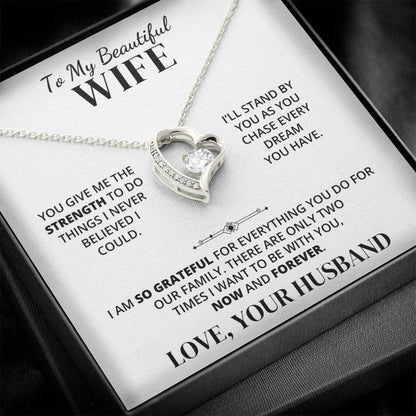 To My Wife – By Your Side – Necklace