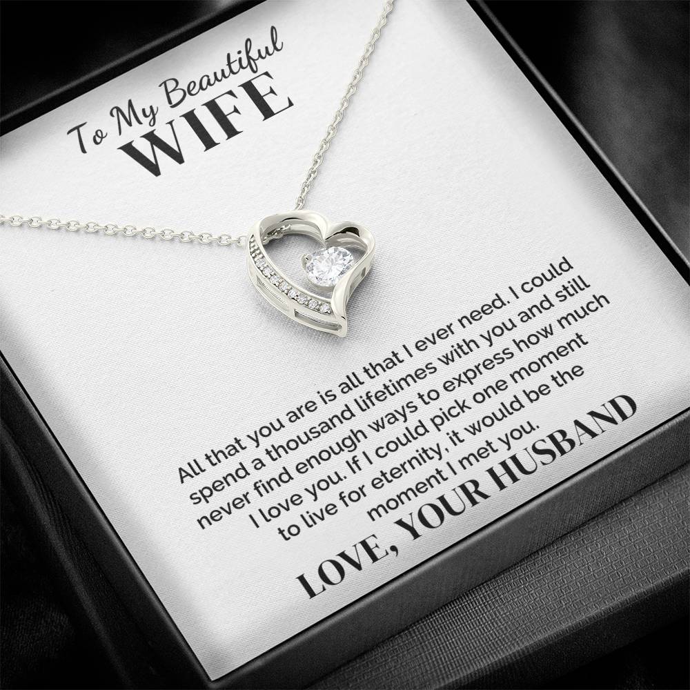 To My Wife – From the Moment I Met You – Necklace