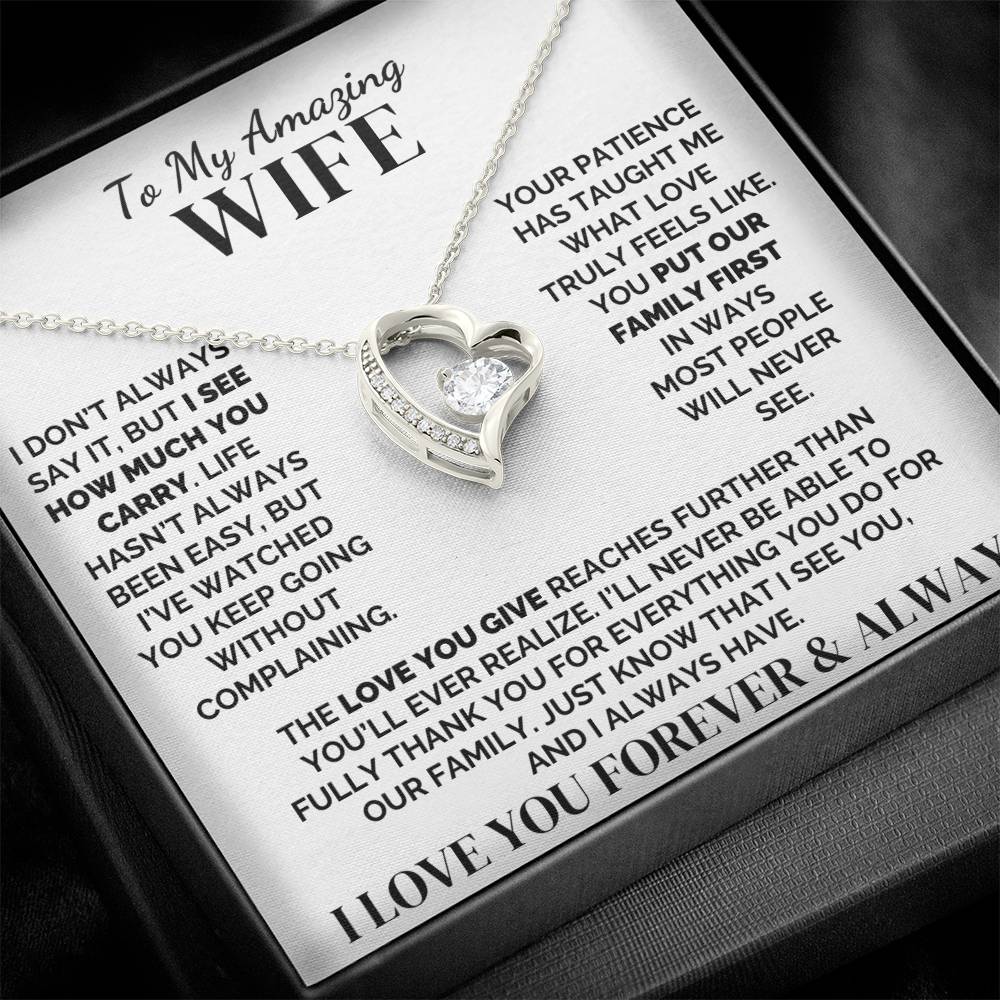 To My Wife – I See You – Necklace