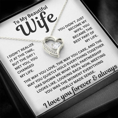 To My Wife – The Moment My Life Began – Necklace