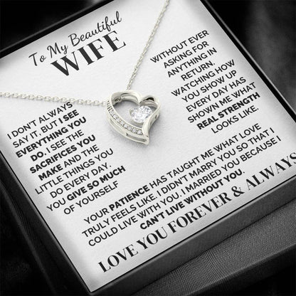 To My Wife – I See Everything You Do – Necklace