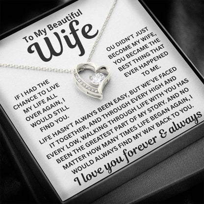 To My Wife – I’d Find You Again – Necklace