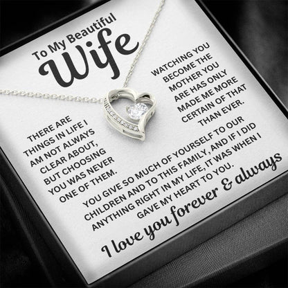 To My Wife - Choosing You Was Never A Question - Necklace