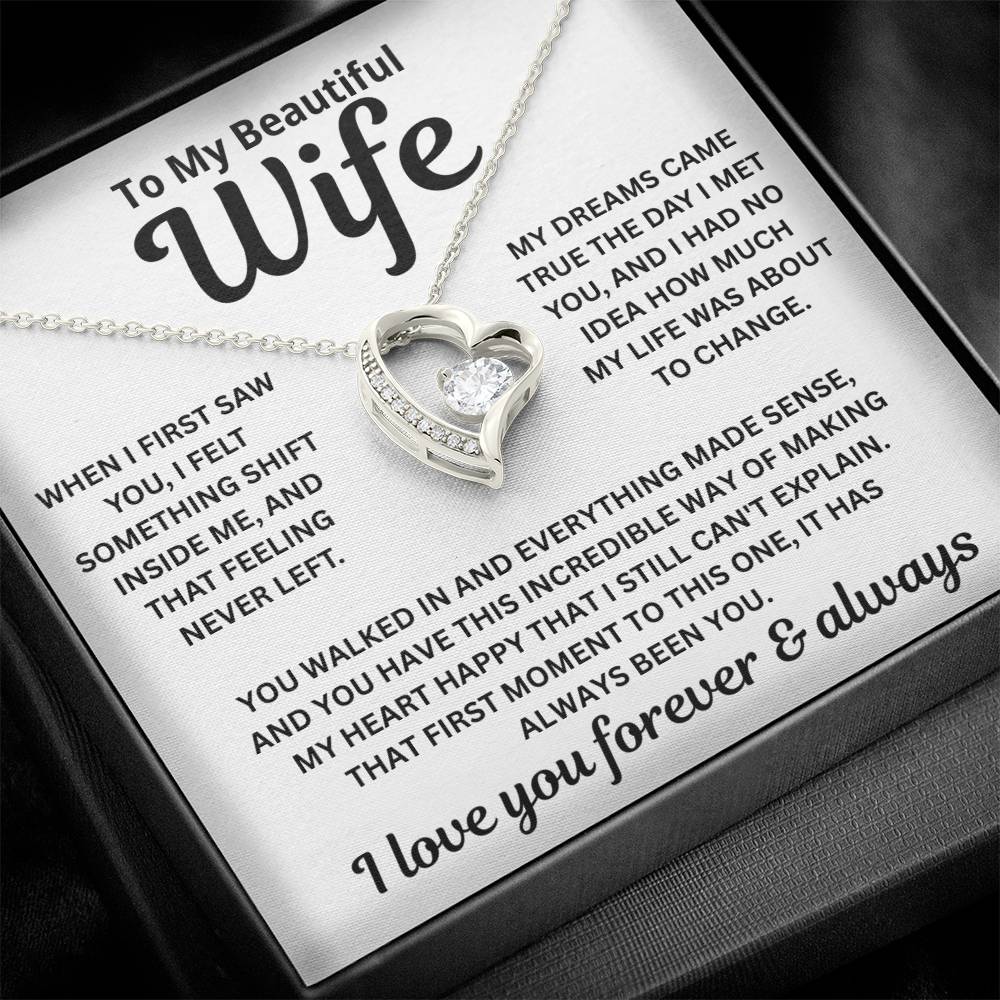 To My Wife - That Feeling Never Left - Necklace