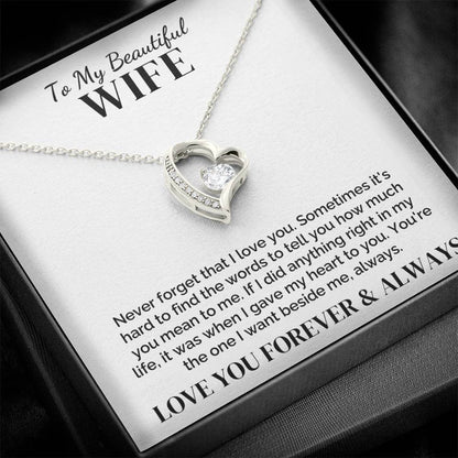 To My Wife – The Choice I’ll Always Make – Necklace