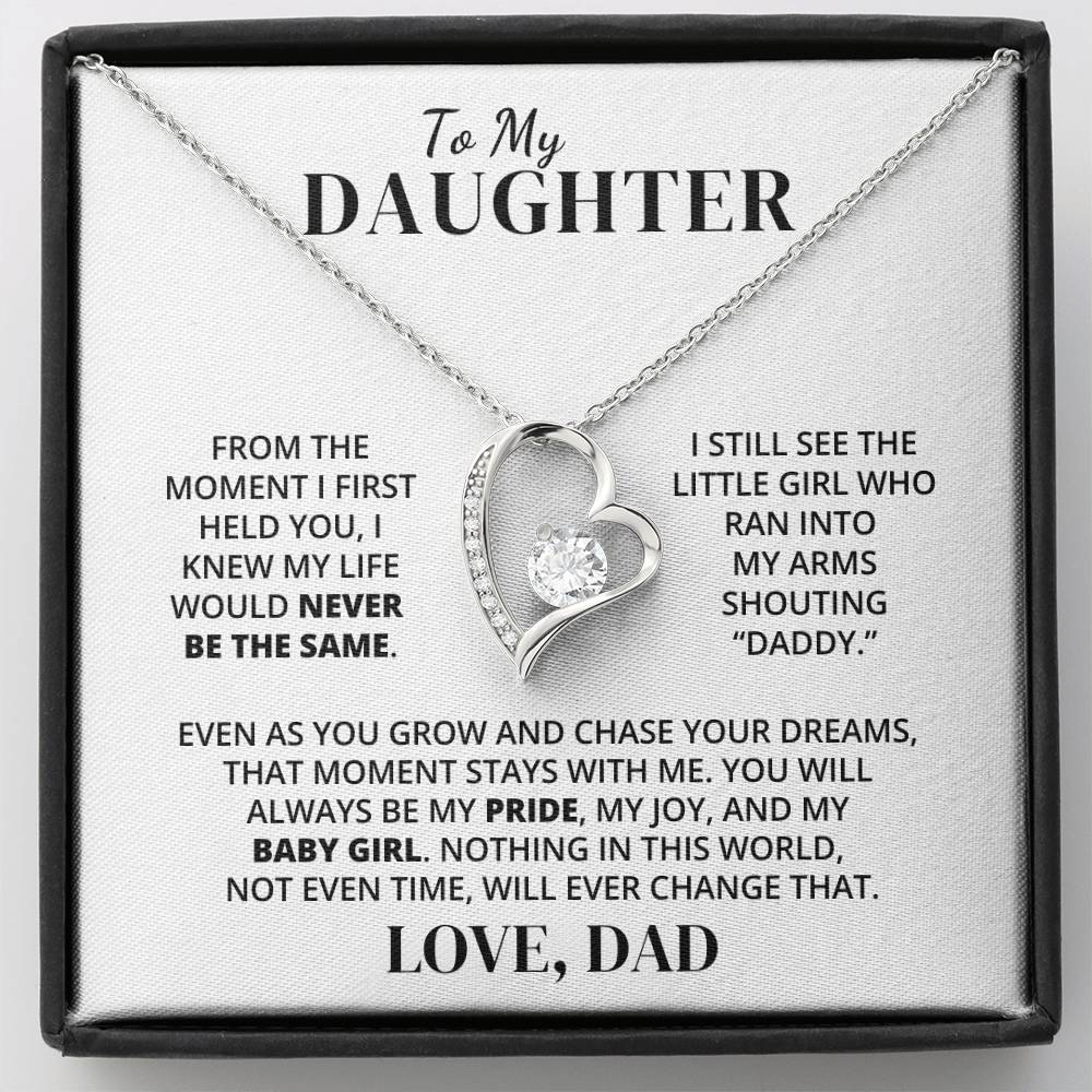 To My Daughter – My Pride and My Joy – Necklace