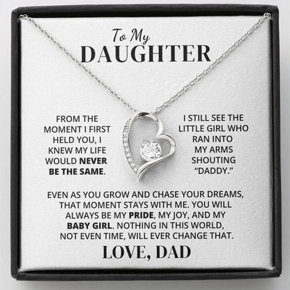 To My Daughter – My Pride and My Joy – Necklace