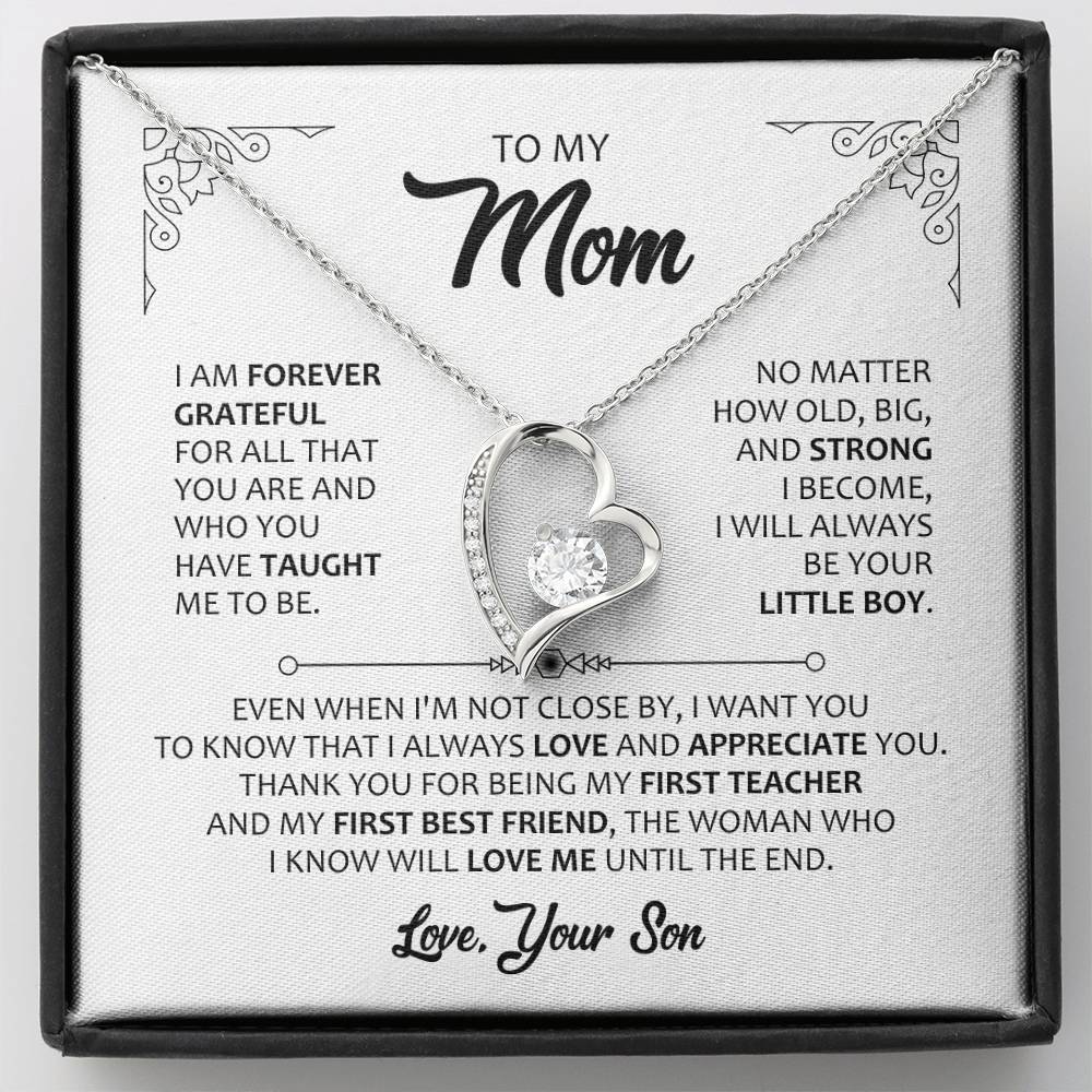 To My Mom - My First - Necklace