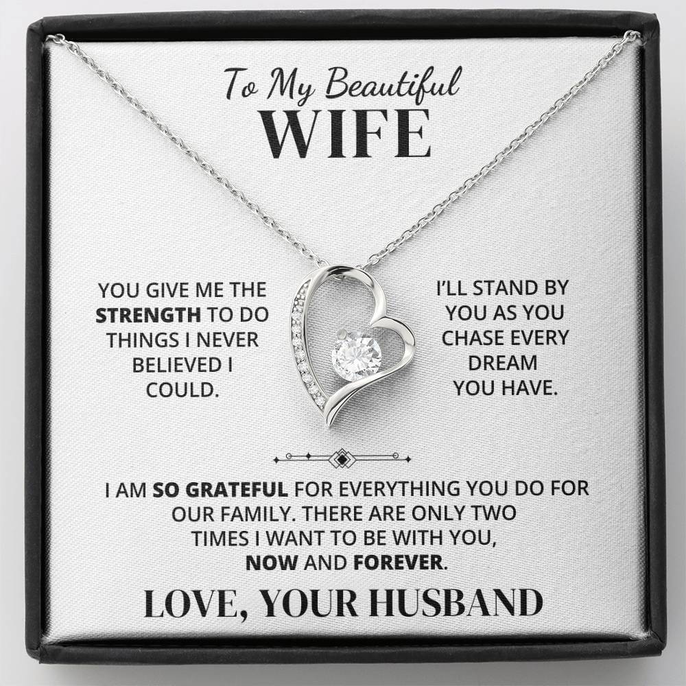 To My Wife – By Your Side – Necklace