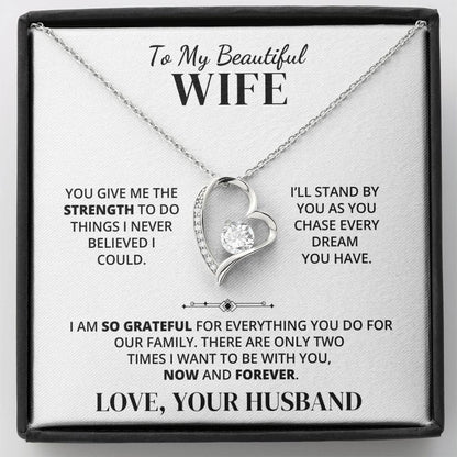To My Wife – By Your Side – Necklace