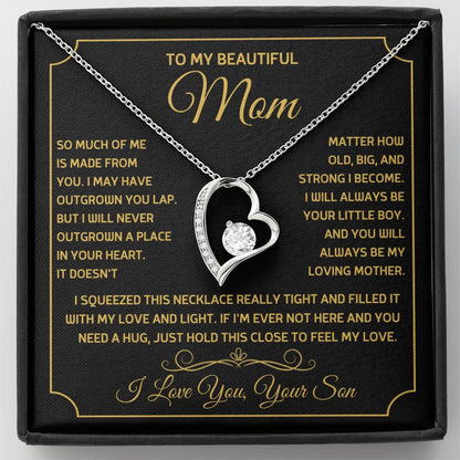 To My Mom - Always Be Your Little Boy - Necklace