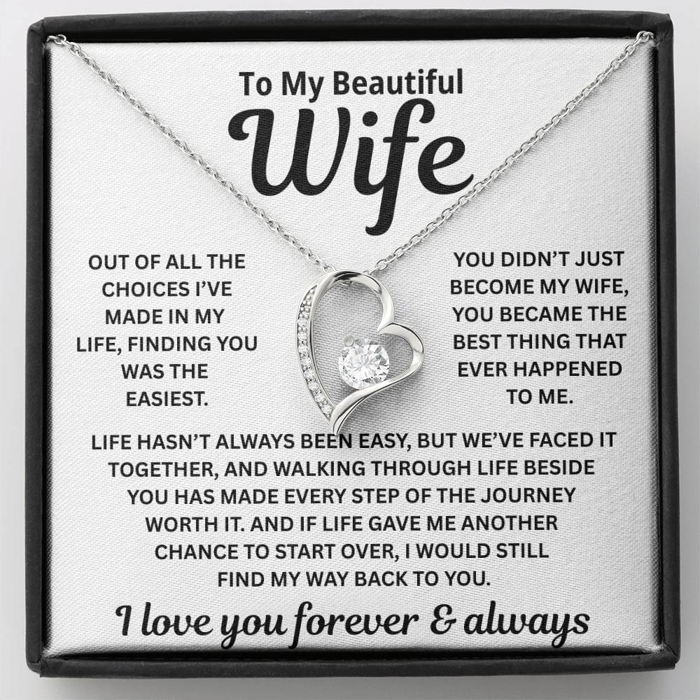 To My Wife – Written Before We Met – Necklace