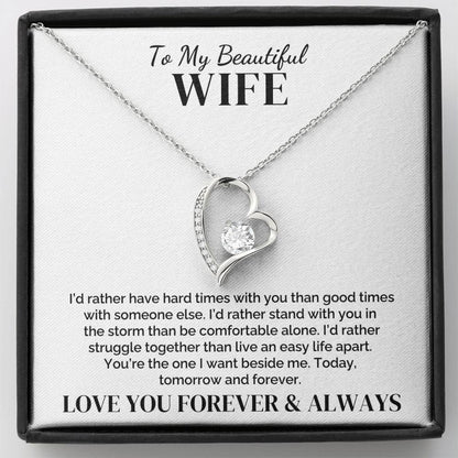 To My Wife – Through Every Storm – Necklace