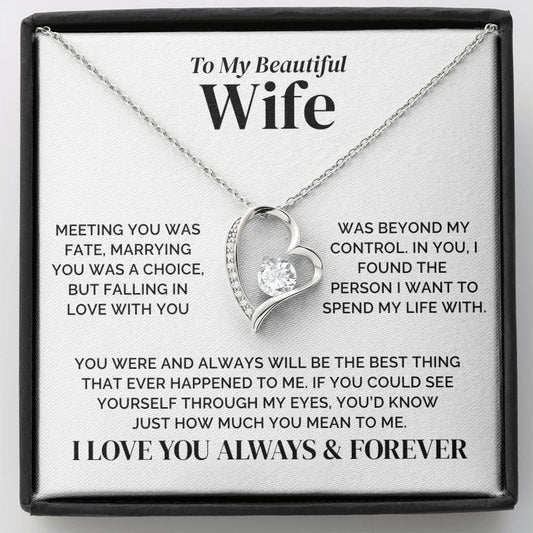 To My Wife – My Life, My Choice – Necklace
