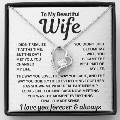 To My Wife – The Moment My Life Began – Necklace