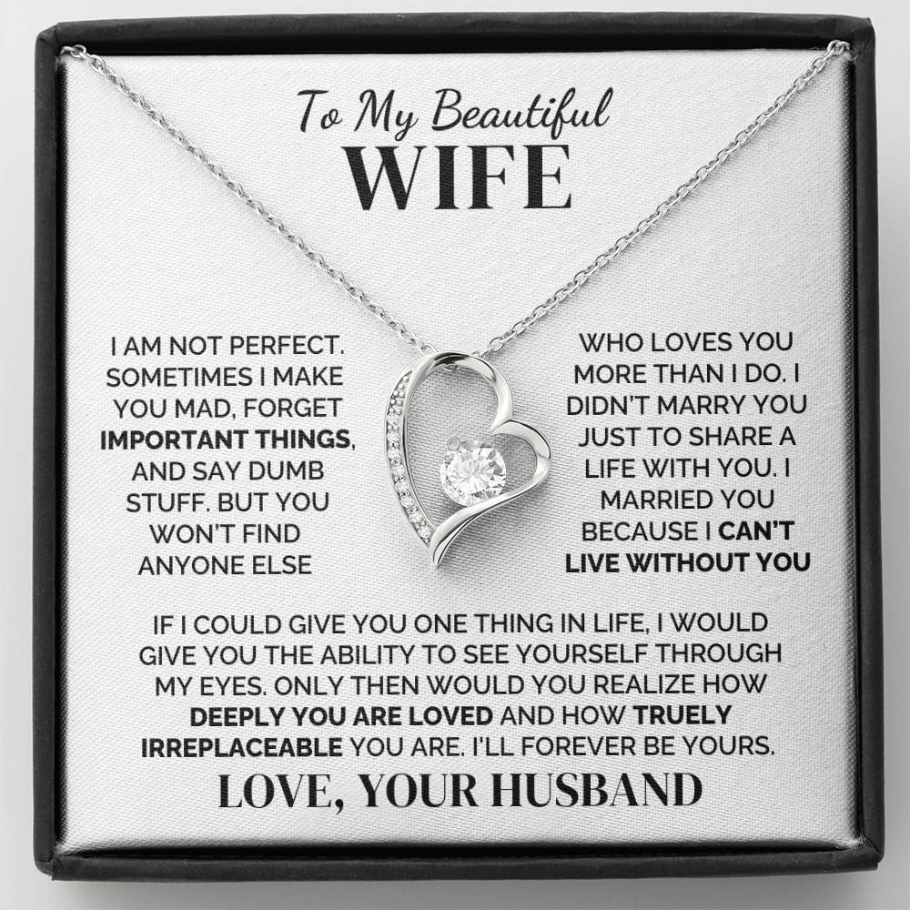 To My Wife – Loved As You Are – Necklace
