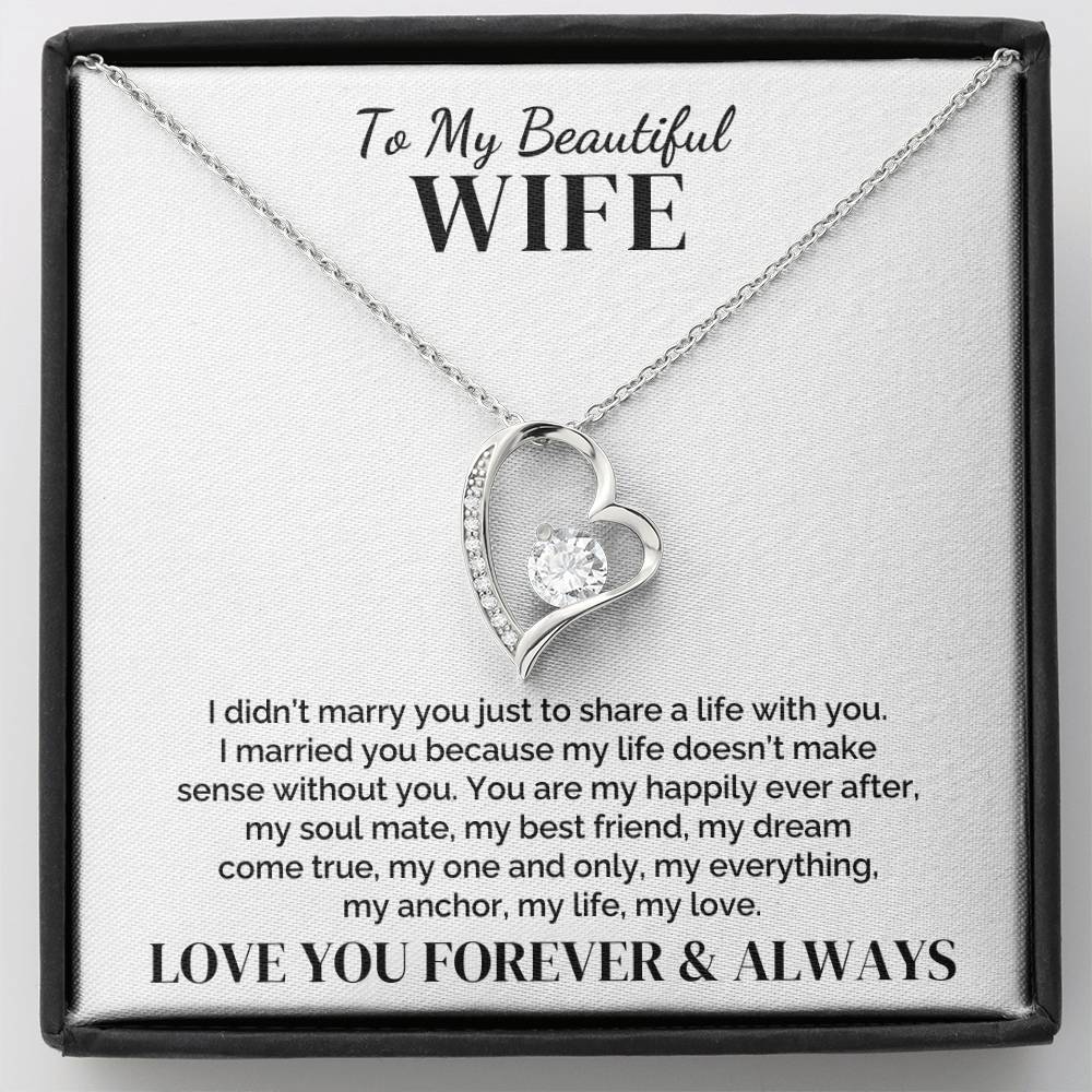 To My Wife – The Choice I Made – Necklace