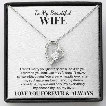 To My Wife – The Choice I Made – Necklace