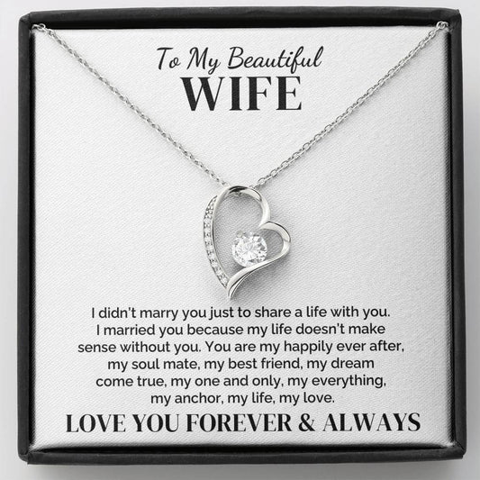 To My Wife – The Choice I Made – Necklace