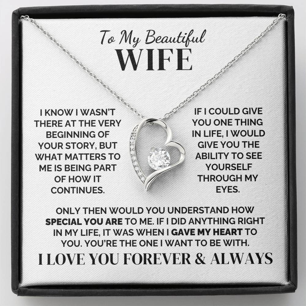 To My Wife – Still Choosing You – Necklace