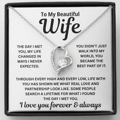 To My Wife – The Day Everything Changed – Necklace