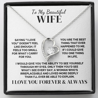 To My Wife – If You Could See What I See – Necklace