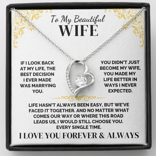 To My Wife – Choosing You Was Easy – Necklace