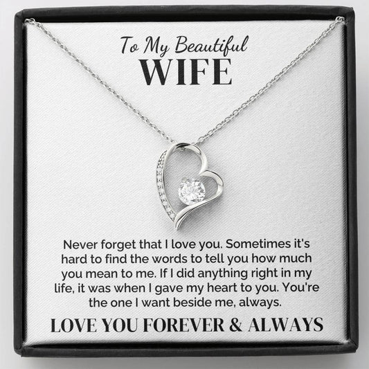 To My Wife – The Choice I’ll Always Make – Necklace
