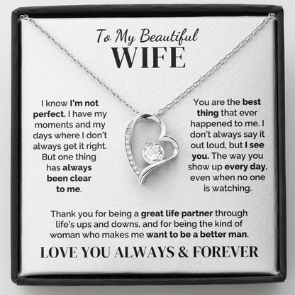 To My Wife – The Best Thing – Necklace