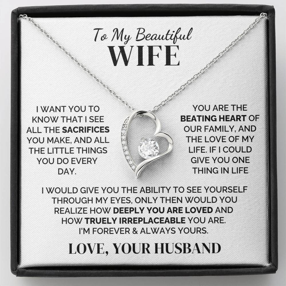To My Wife – I See All You Do – Necklace