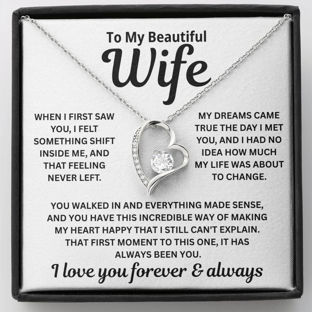 To My Wife - That Feeling Never Left - Necklace